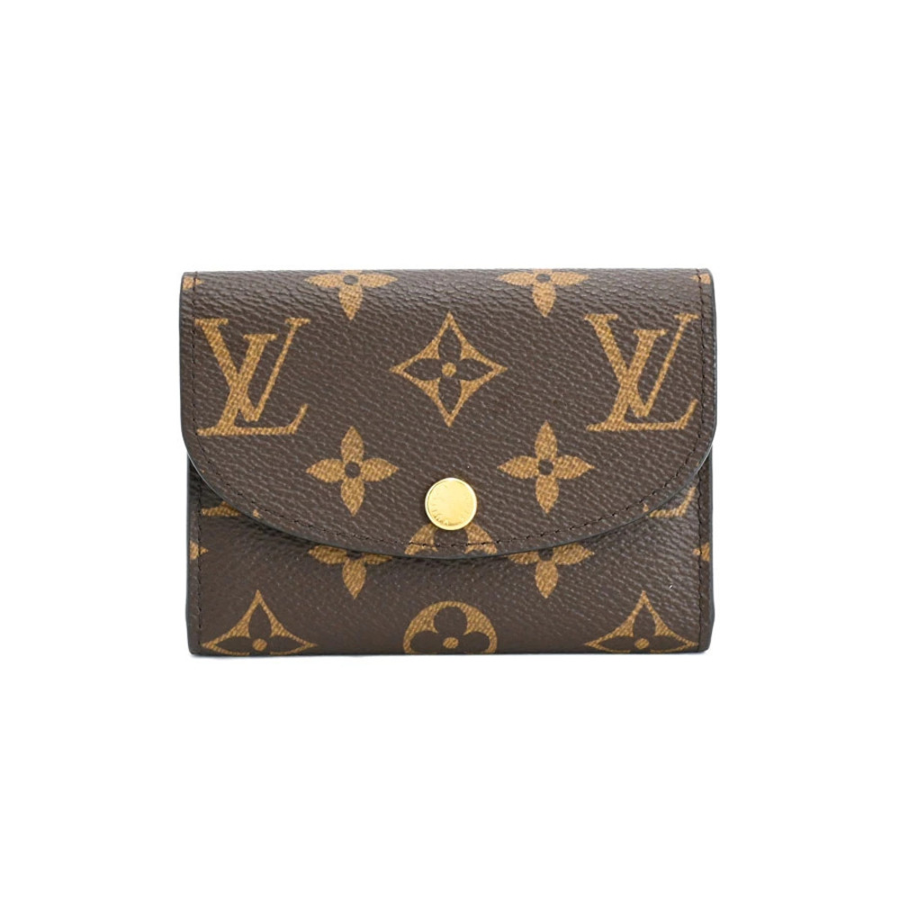 Louis Vuitton Coin Purse Rosalie Coin Wallet Leather Fuschia Pink